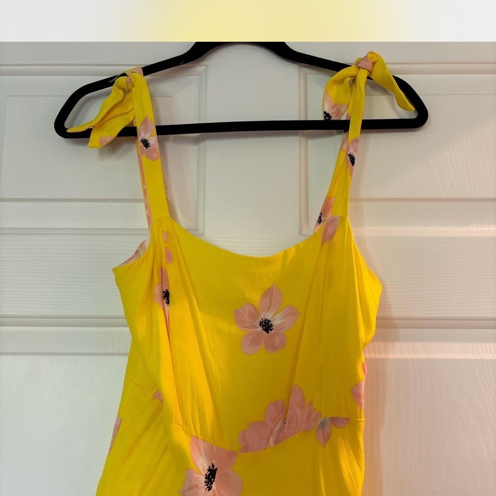 Zara Vibrant Yellow and Pink Dress
